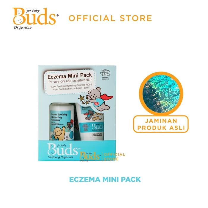BUDS SOOTHING ORGANIC ECZEMA MINI PACK
