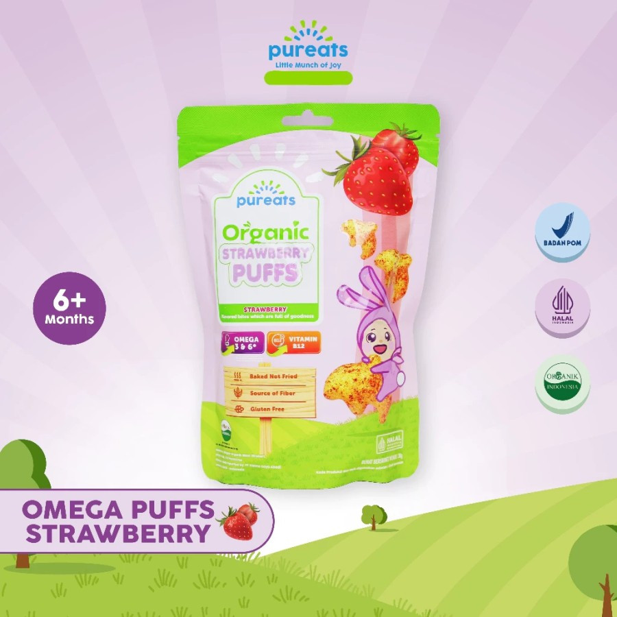 PUREATS PUREATS BERRIES PUFFS 30G