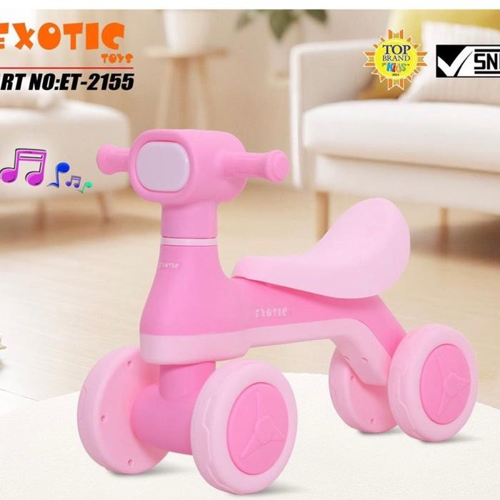 EXOTIC RIDE ON ET-2155 (MUSIC) EXOTIC PINK