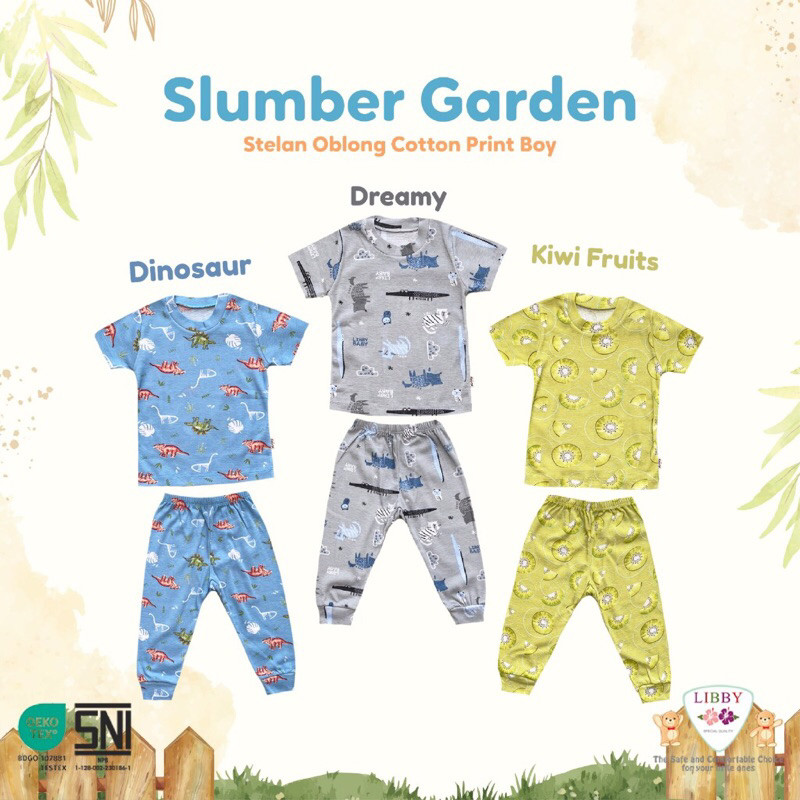 LIBBY STELAN OBLONG PDK PJG SLUMBER GARDEN BOY XXL