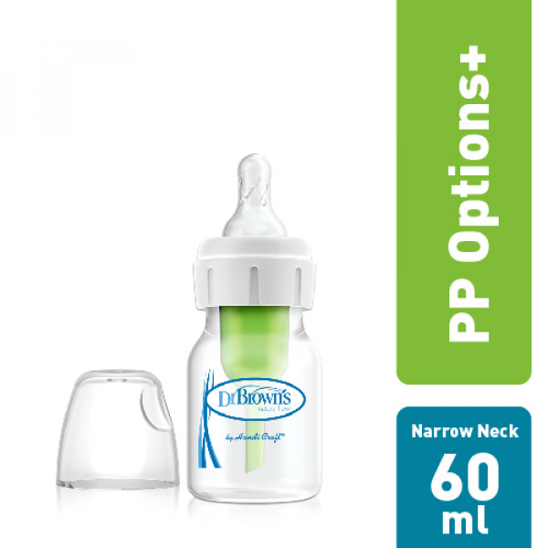 DR BROWN`S 2OZ PP NARROW NECK OPT SB2101