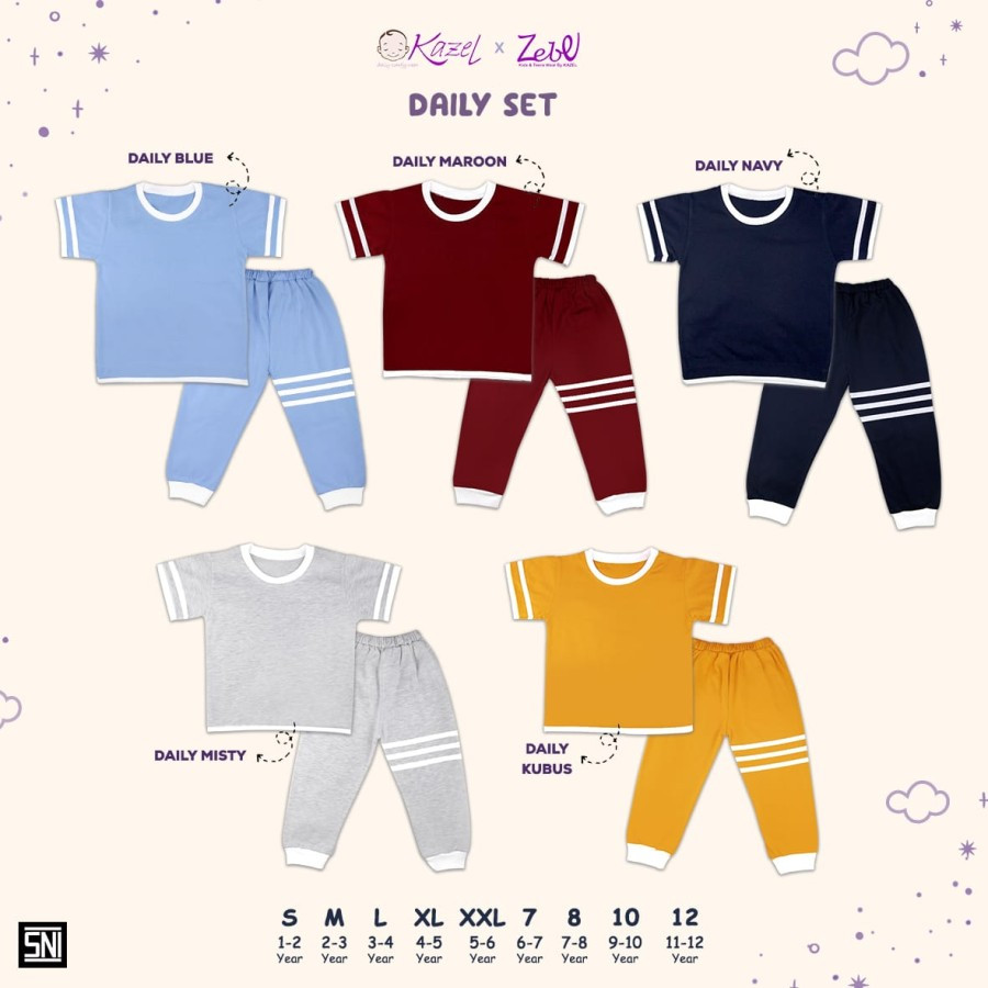KAZEL DAILY SET XL