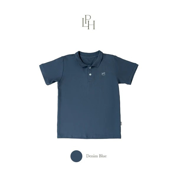PALMERHAUS BASIC POLO DENIM BLUE 6Y 11.0