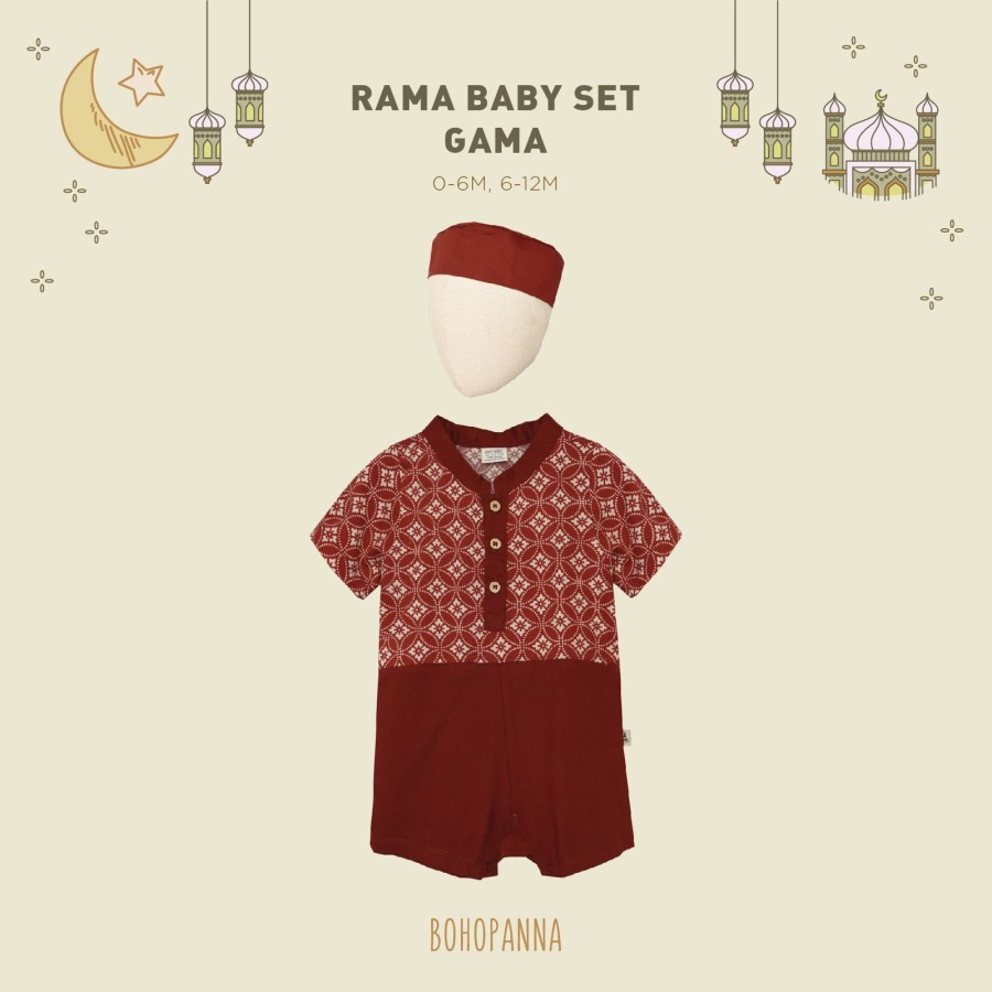 Infant Rama Tododo - BOHO RAMA BABY SET IZZA 0-6M