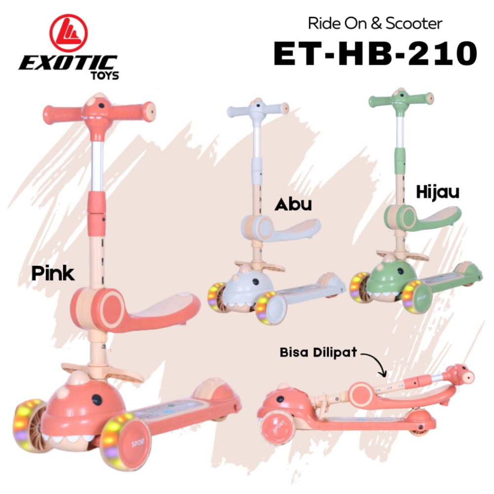 EXOTIC SCOOTER ET HB210 GREEN