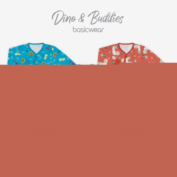 VELVET SET KT PJG+CLN PJG BK KK L DINO& BUDDIES