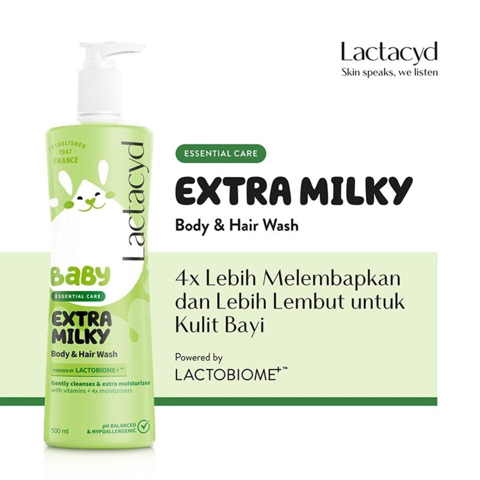 LACTACYD BABY EXTRA MILKY 500ML