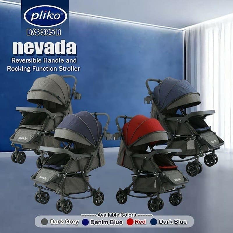 PLIKO STROLLER NEVADA 395 BLUE