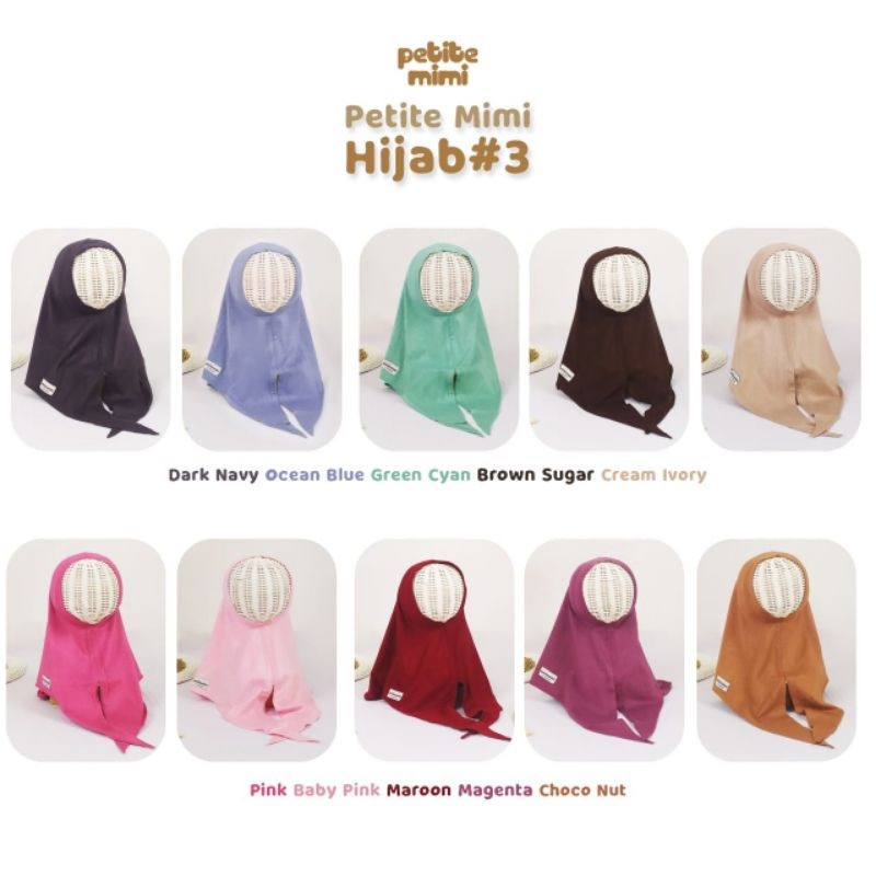 PETITE MIMI HIJAB PASHMINA MIX 0-12M