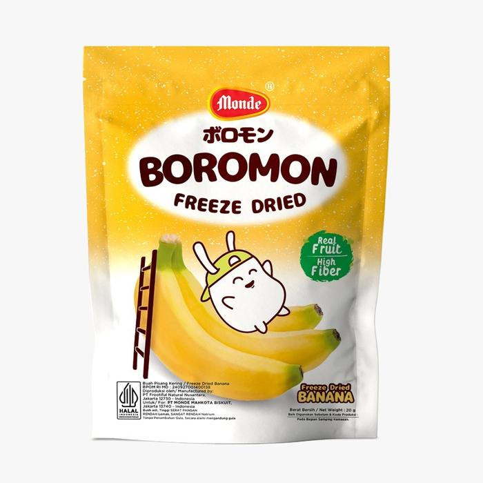 MONDE BOROMON FREEZE DRIED BANANA
