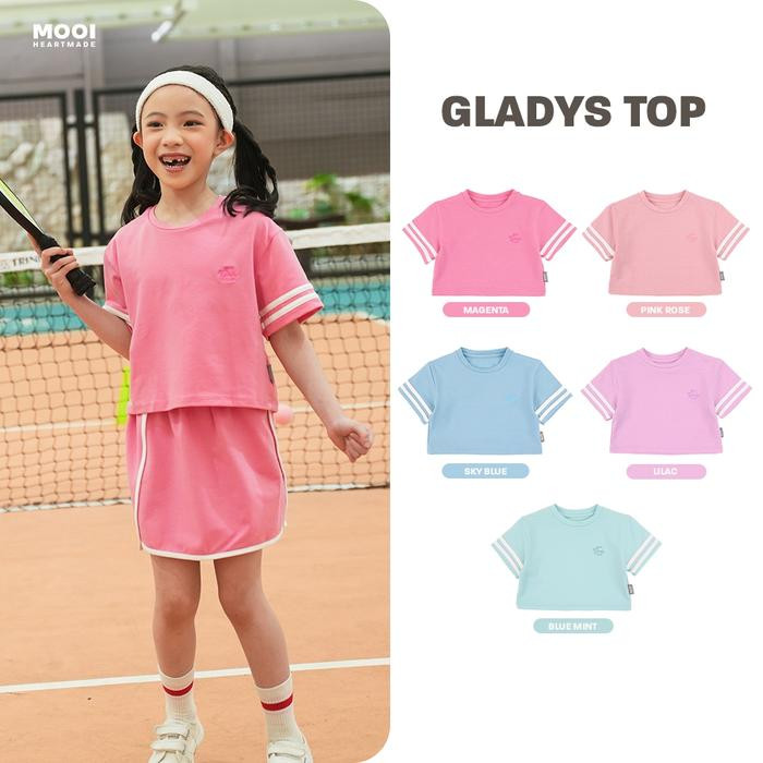 MOOI GLADYS TOP BLUE MINT 1Y