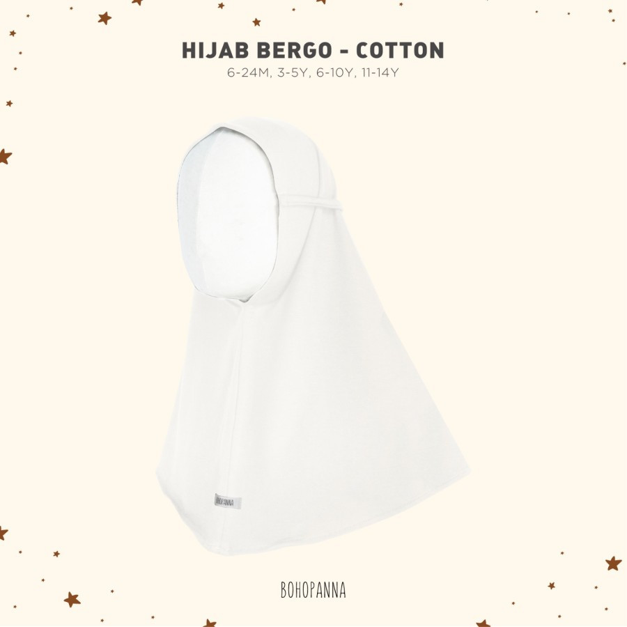 BOHO HIJAB BERGO COTTON 6-24M