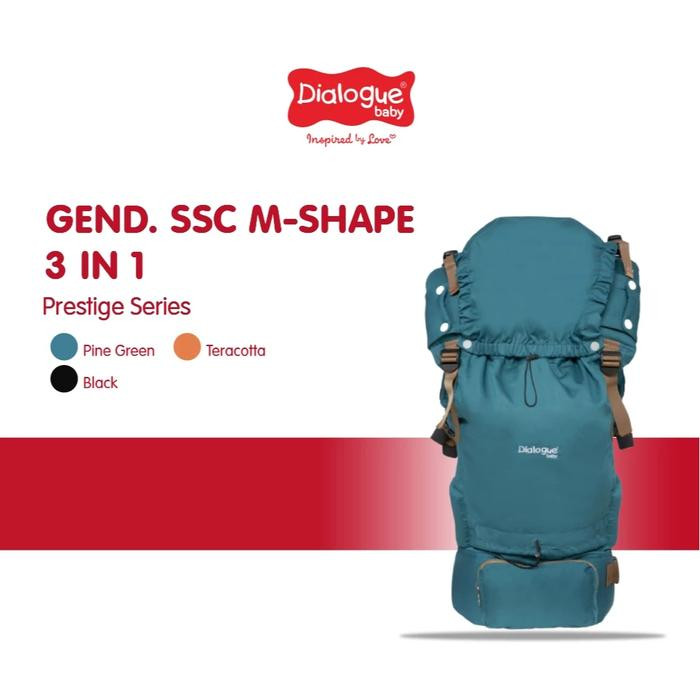 DIALOGUE GENDONGAN SSC M-SHAPE 3IN1 PRESTIGE SERIES DGG4419