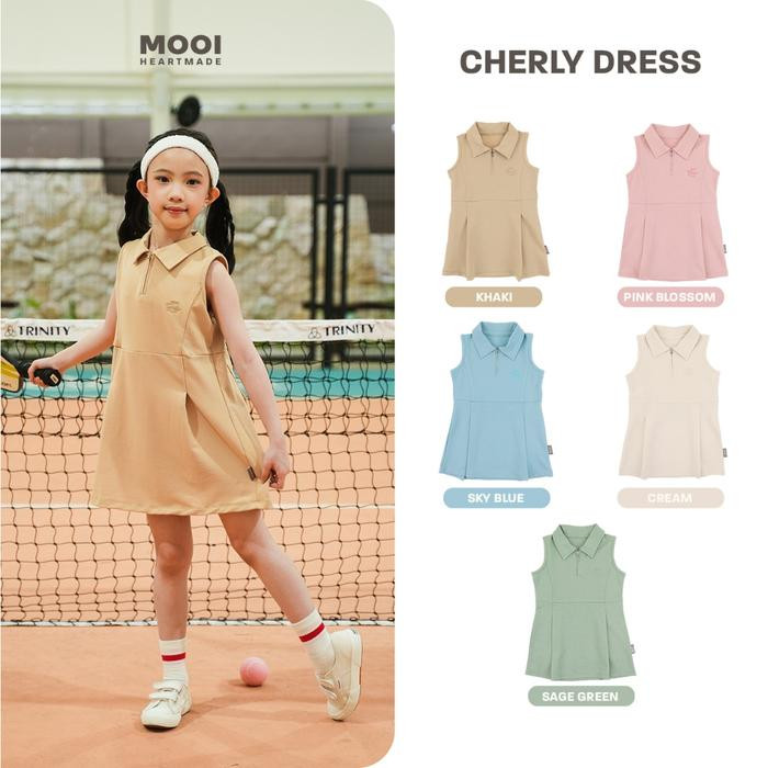 MOOI CHERLY DRESS SKY BLUE 5-6Y
