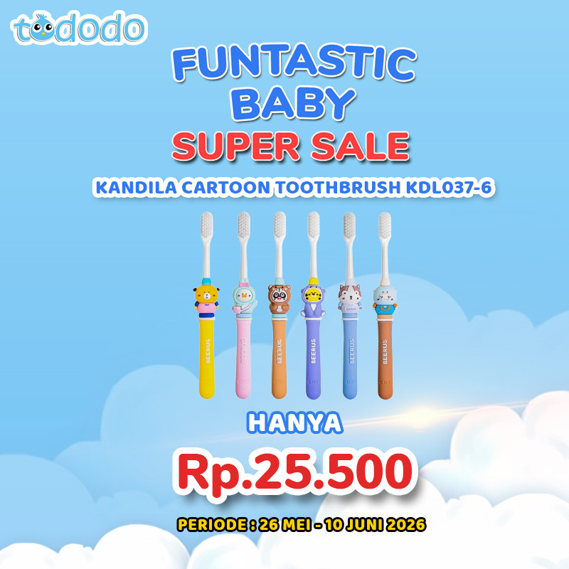 KANDILA CARTOON TOOTHBRUSH KDL037-6