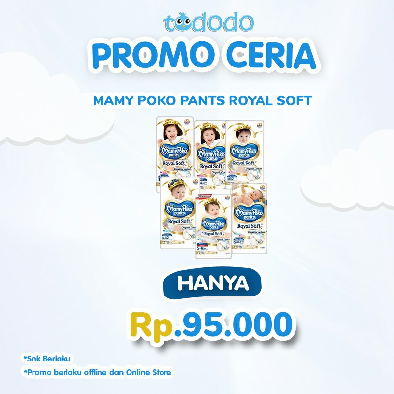 MAMY POKO PANTS ROYAL SOFT