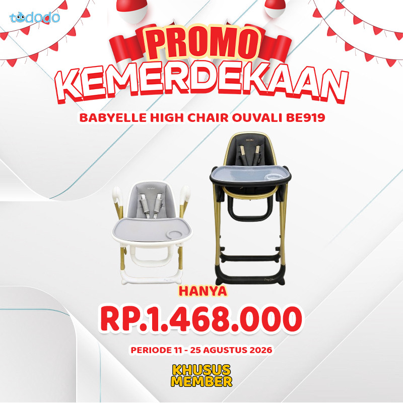 BABYELLE HIGH CHAIR OUVALI BE919