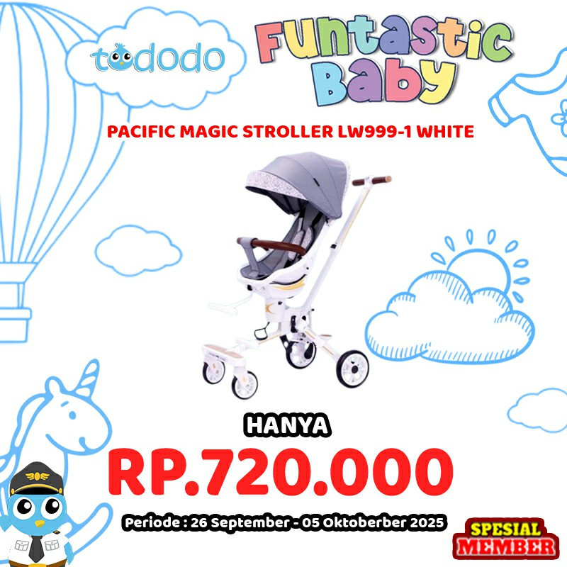 PACIFIC MAGIC STROLLER LW999-1