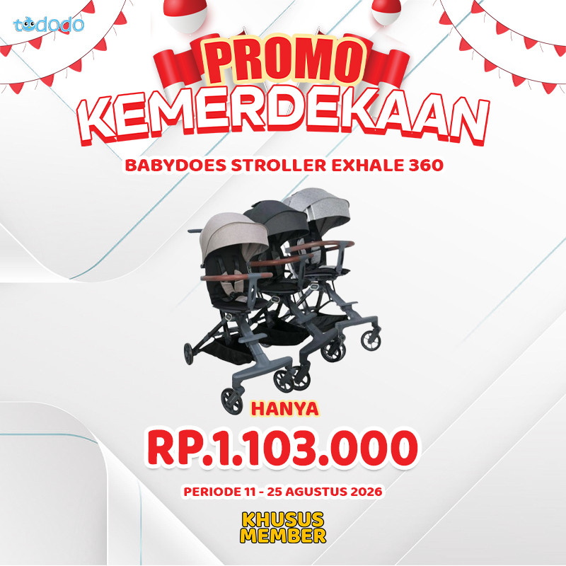 BABYDOES STROLLER EXHALE 360