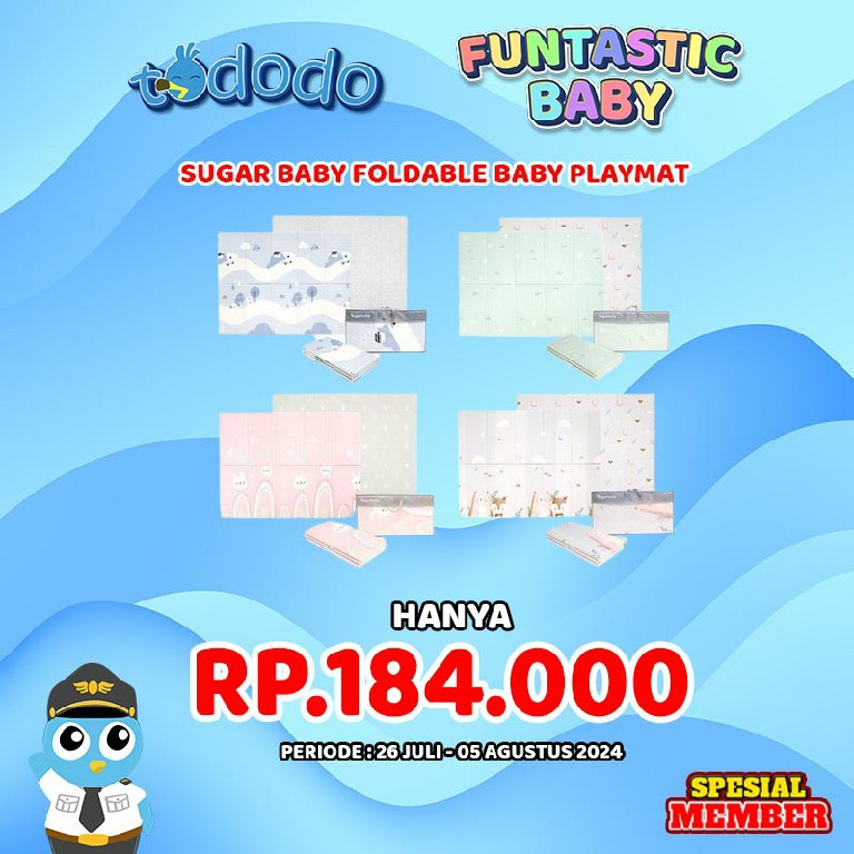 SUGAR BABY FOLDABLE BABY PLAYMAT