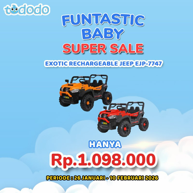 EXOTIC RECHARGEABLE JEEP EJP-7747