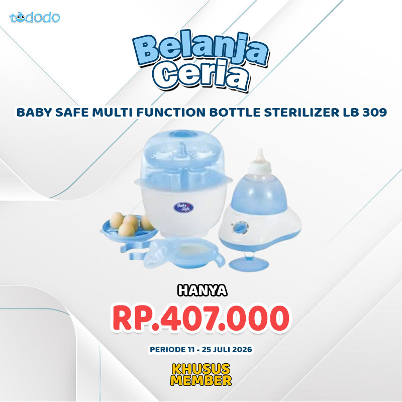 BABY SAFE MULTI FUNCTION BOTTLE STERILIZER LB 309