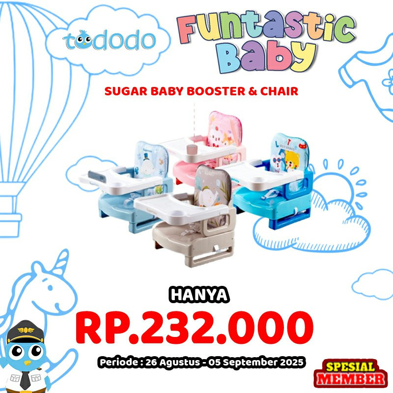 SUGAR BABY BOOSTER & CHAIR
