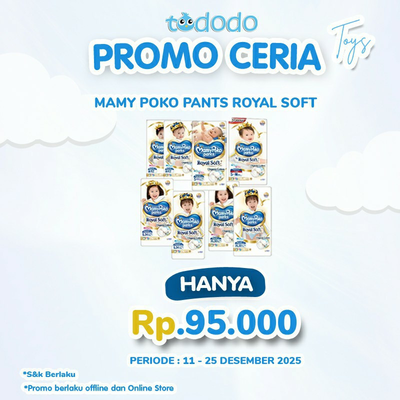 MAMY POKO PANTS ROYAL SOFT