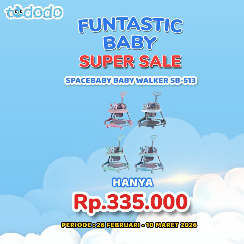 SPACEBABY BABY WALKER SB-513