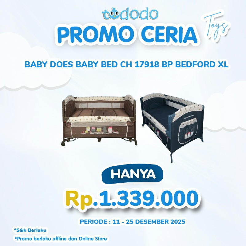 BABY DOES BABY BED CH 17918 BP BEDFORD XL