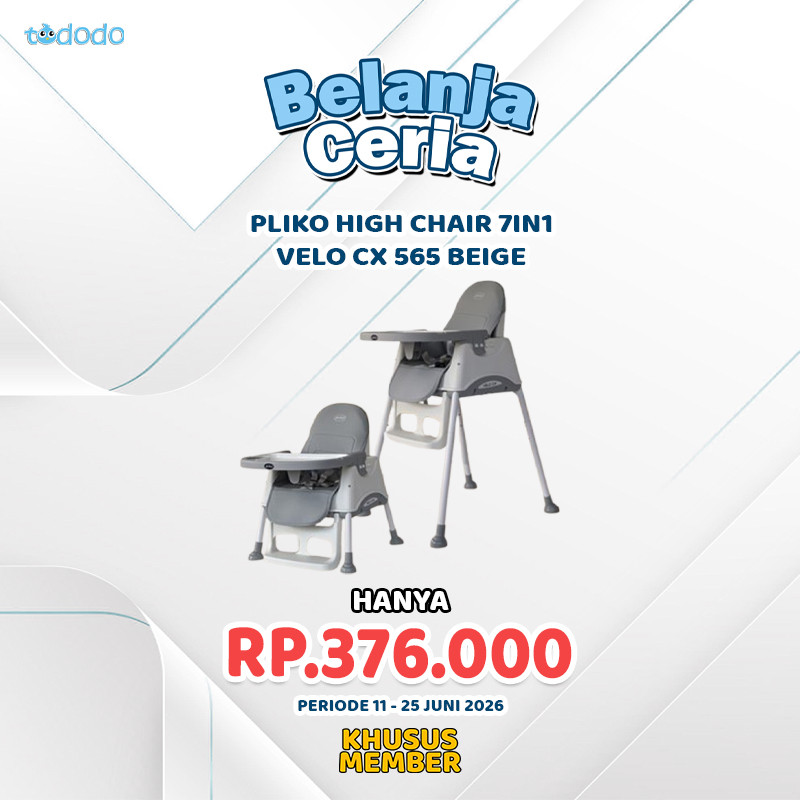 PLIKO HIGH CHAIR 7IN1 VELO CX 565