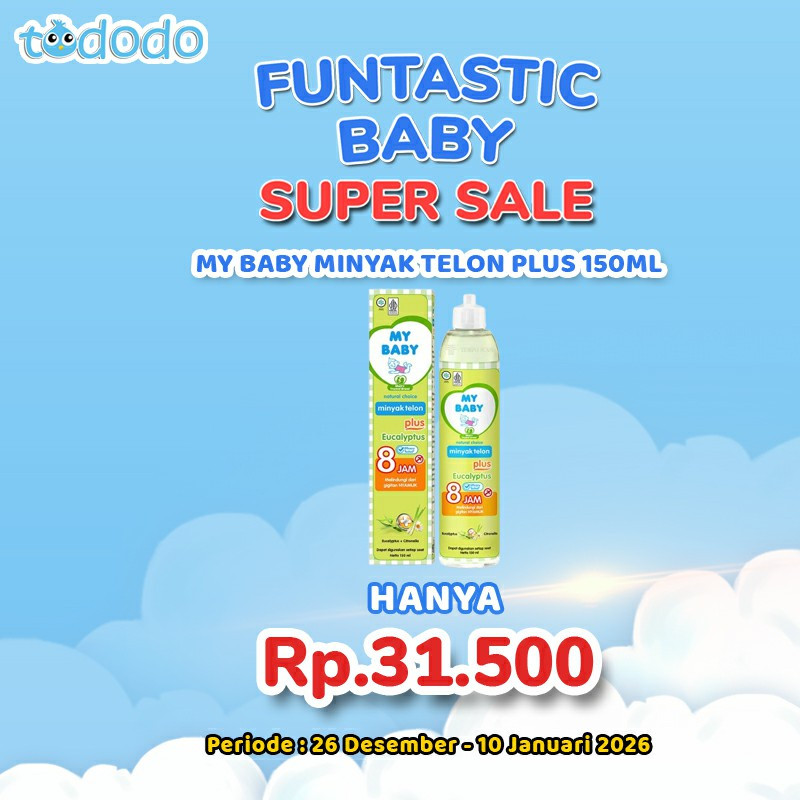 MY BABY MINYAK TELON PLUS 150ML