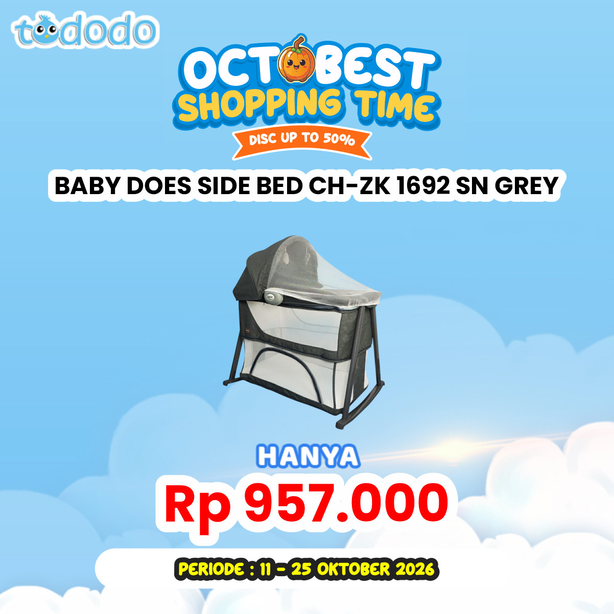 BABY DOES SIDE BED CH-ZK 1692 SN