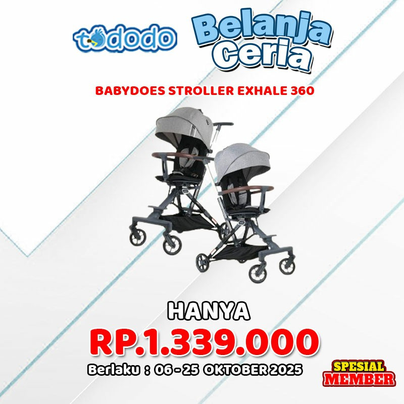 BABYDOES STROLLER EXHALE 360