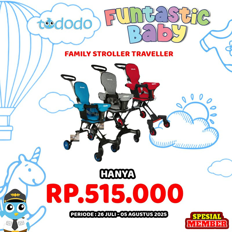 FAMILY STROLLER TRAVELLER