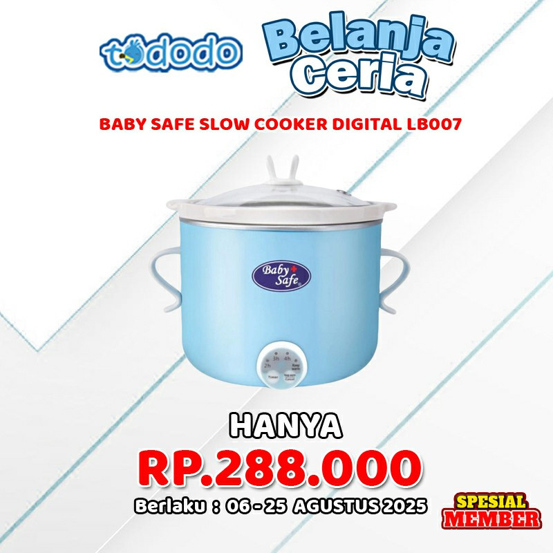 BABY SAFE SLOW COOKER DIGITAL LB007