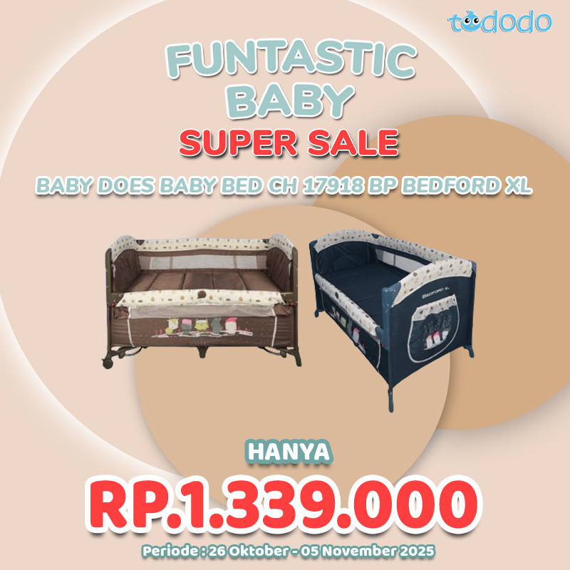 BABY DOES BABY BED CH 17918 BP BEDFORD XL