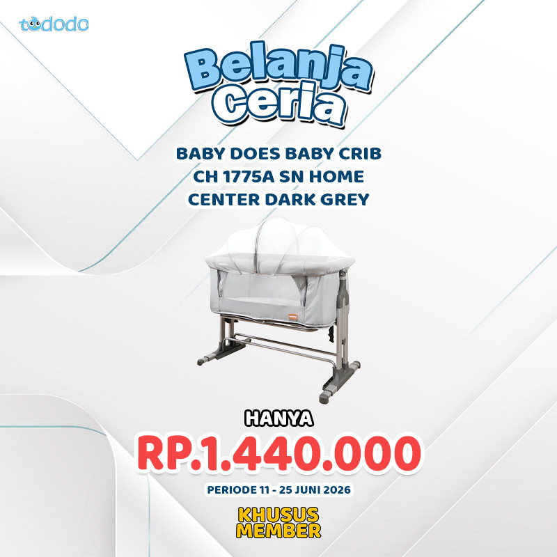BABY DOES BABY CRIB CH 1775A SN HOME CENTER