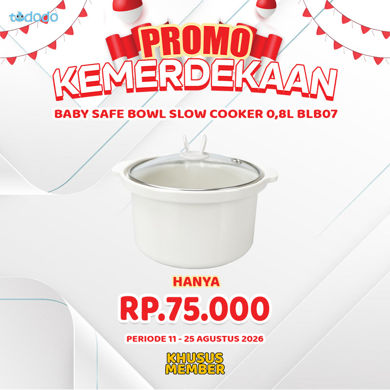 BABY SAFE BOWL SLOW COOKER 0,8L BLB07
