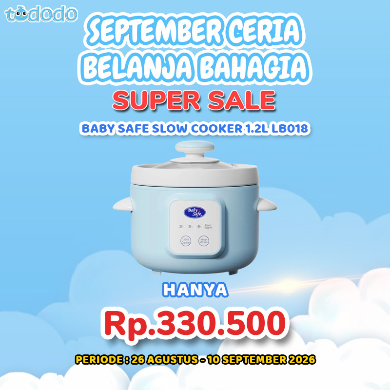 BABY SAFE SLOW COOKER 1.2L LB018