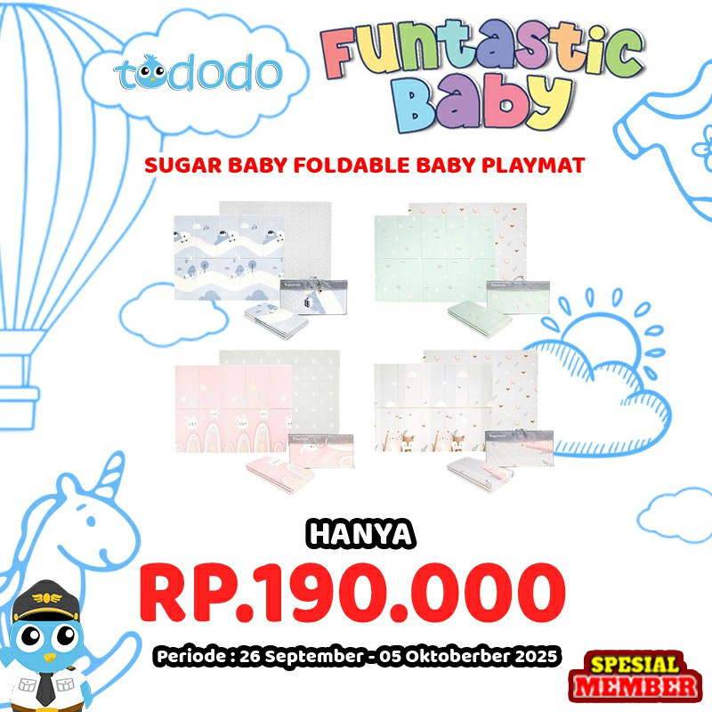 SUGAR BABY FOLDABLE BABY PLAYMAT