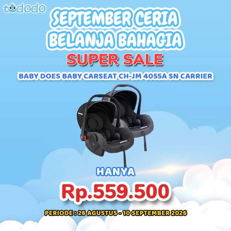 BABY DOES BABY CARSEAT CH-JM 4055 SN CARRIER