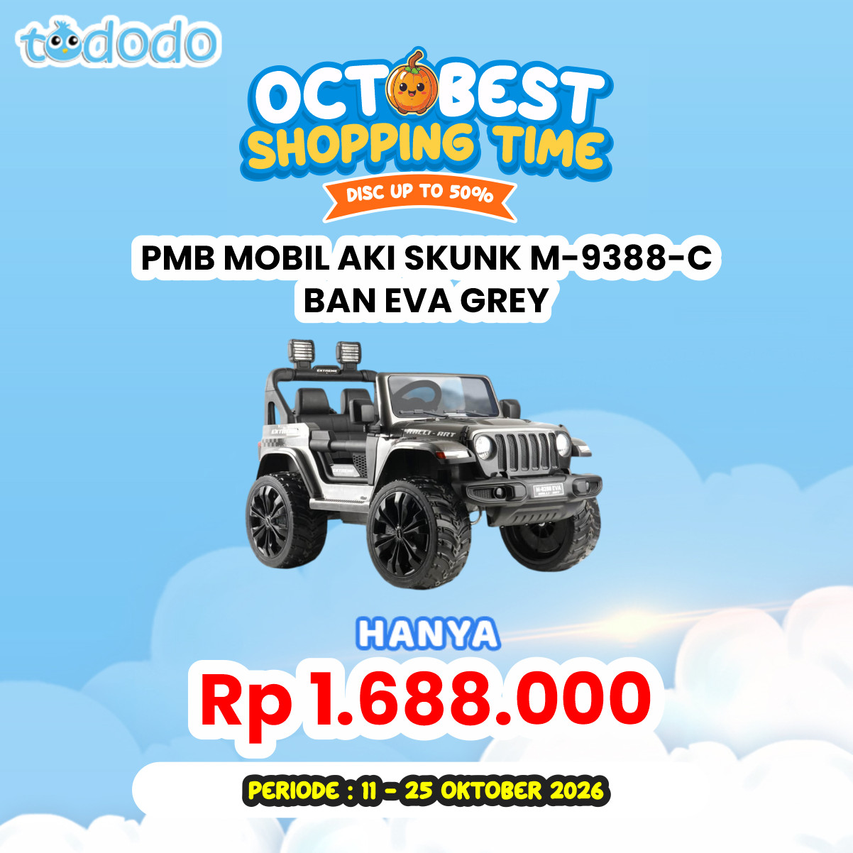 PMB MOBIL AKI SKUNK M-9388-C BAN EVA