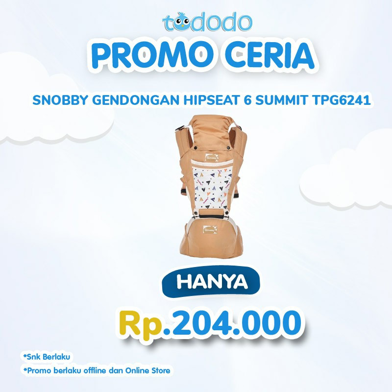 SNOBBY GENDONGAN HIPSEAT 6 PSS SUMMIT TPG6241