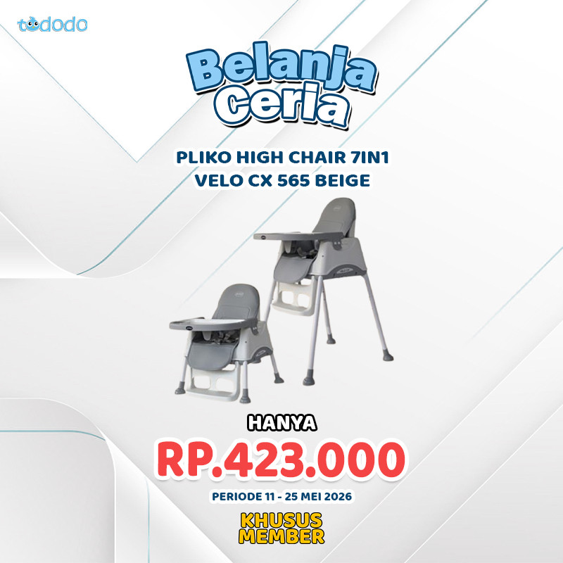 PLIKO HIGH CHAIR 7IN1 VELO CX 565