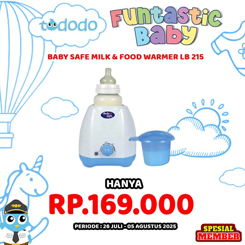 BABY SAFE MILK & FOOD WARMER LB 215