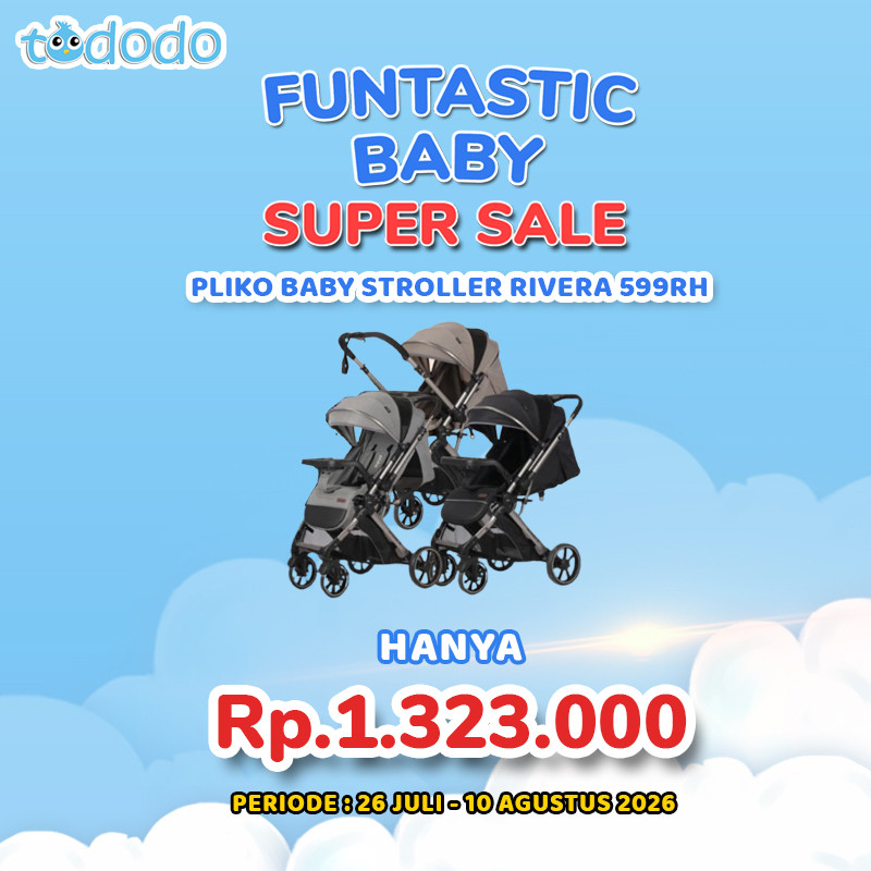 PLIKO BABY STROLLER RIVERA 599RH