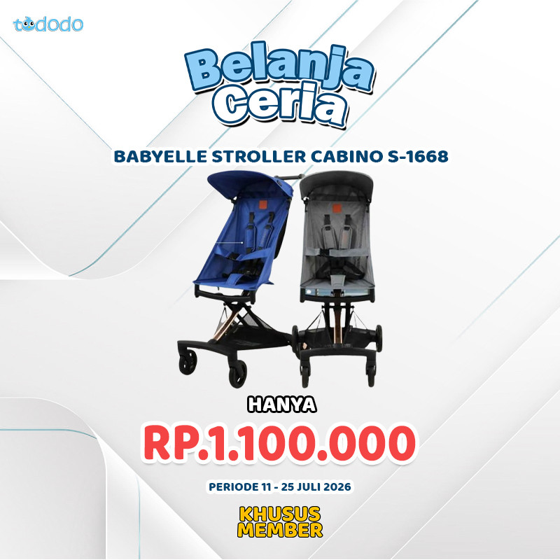 BABYELLE STROLLER CABINO S-1668