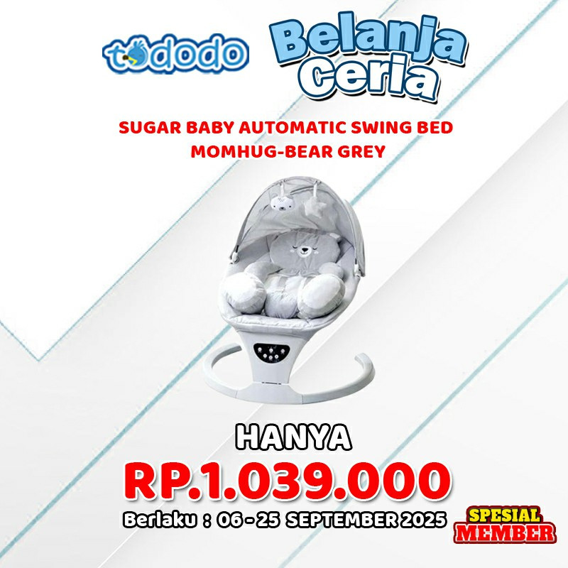 SUGAR BABY AUTOMATIC SWING BED MOMHUG-BEAR