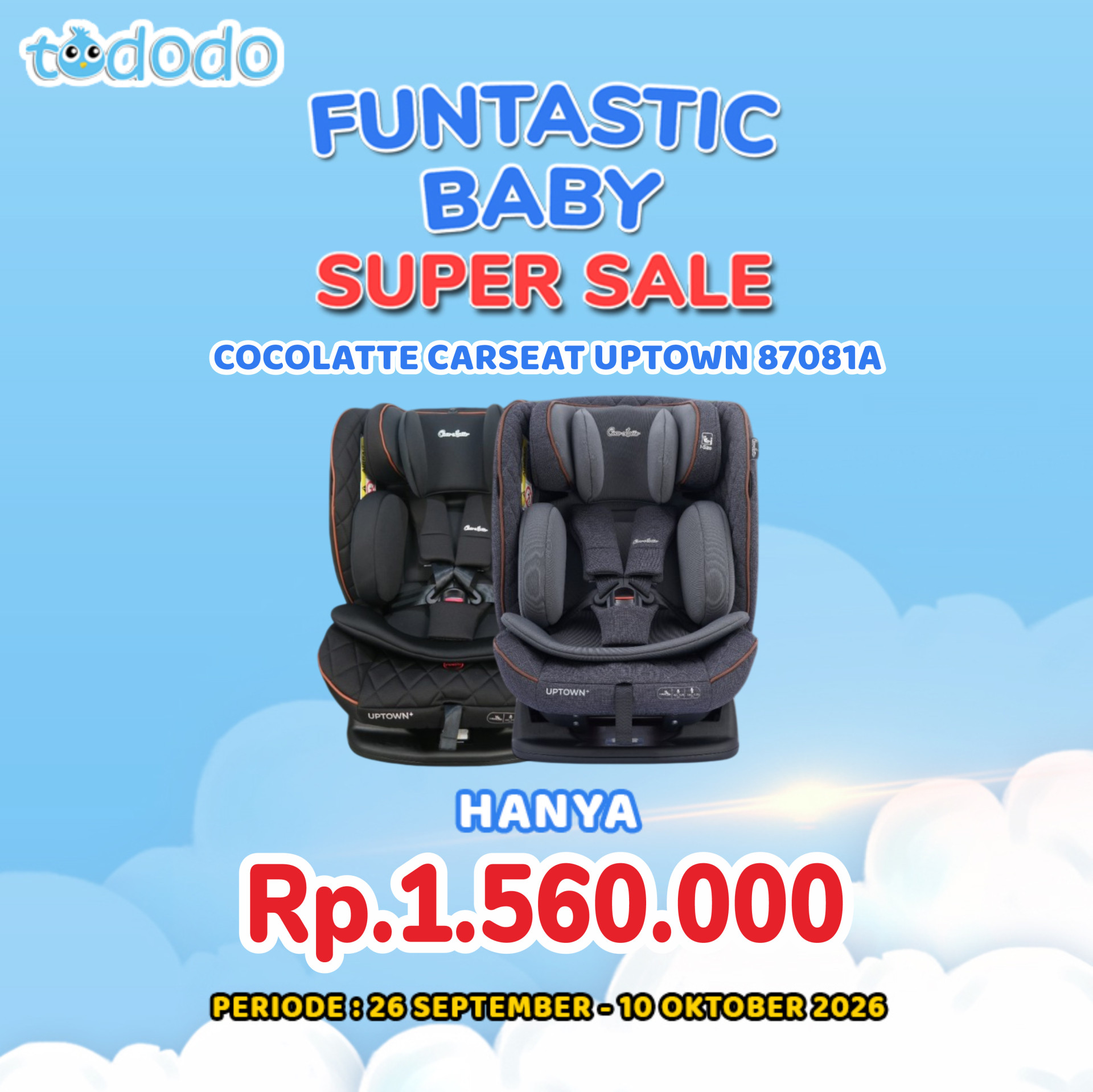 COCOLATTE CARSEAT UPTOWN 87081